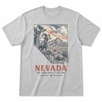 Vintage Nevada State Graphic T-Shirt