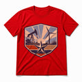 Texas Energy Heritage Pure Cotton T-Shirt in Red